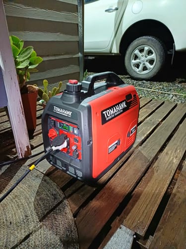 Jorge A. review of PREVENTA Generador Inverter de 3.5Kw super silencioso y portatil con AVR uso domiciliario Modelo TG3500i Tomahawk Power image 1 out of 1